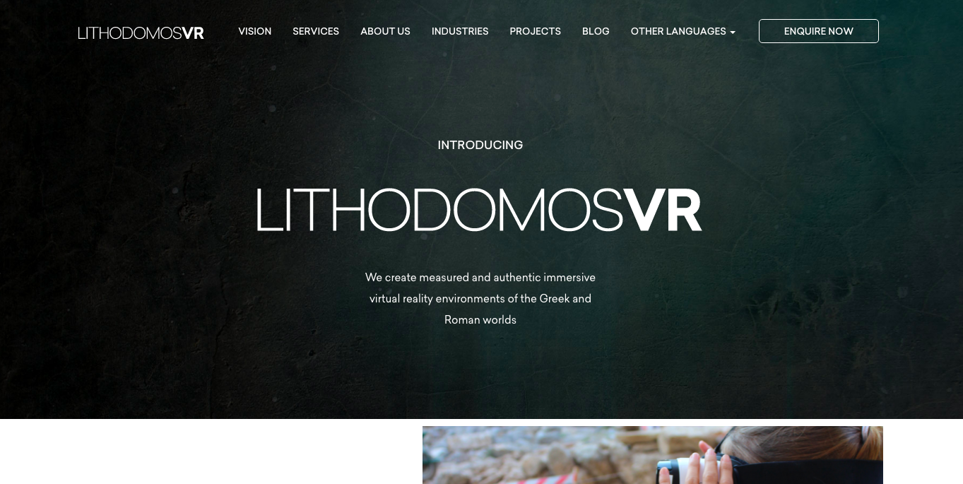 Lithodomos Virtual Reality